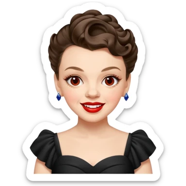 Judy Garland sticker