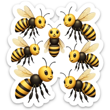 bees sticker