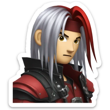 Final Fantasy 7 vincent valentine sticker