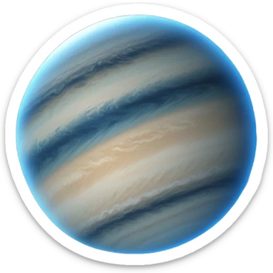 planet neptune sticker