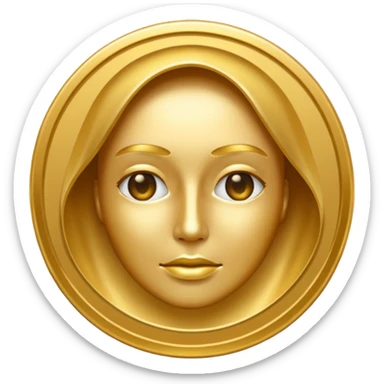 dollar face emoji sticker