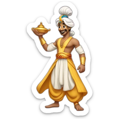 genie alladin sticker