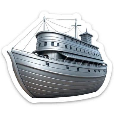 a high tech noah's ark sticker