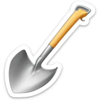 shovel sticker