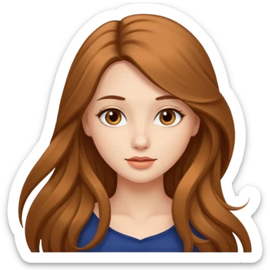 beauty model girl sticker