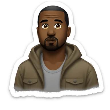 Kanye  sticker