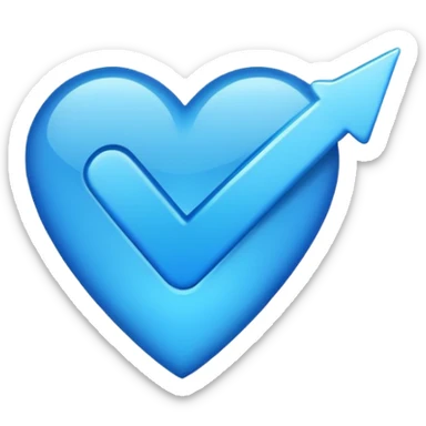 Blue tick instagram sticker