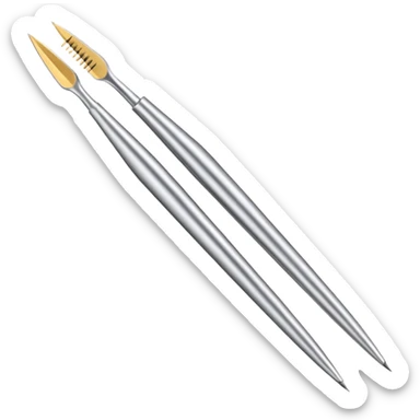 lash tweezers sticker