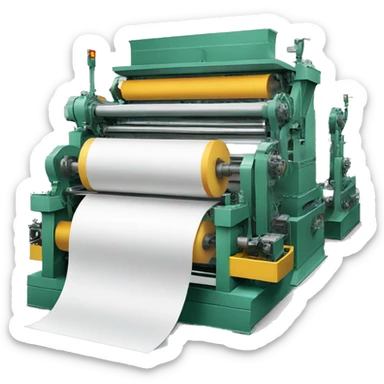 Paper Roll manufacturing line sticker