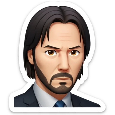 john wick sticker