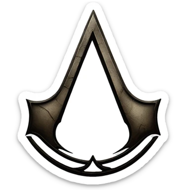 Assassin's Creed logo sticker