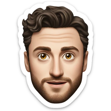 aaron taylor johnson  sticker