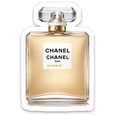 Chanel perfume sticker