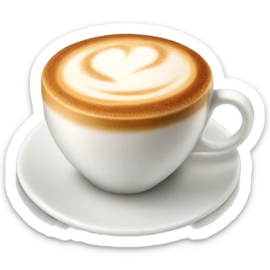 Cappuccino sticker