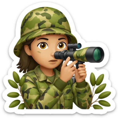 bush sniper sticker