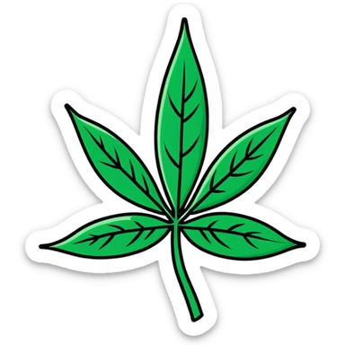 Marihuanna made from Amerika sticker