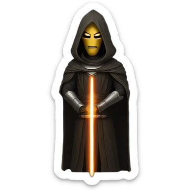 sauron is a jedi sticker