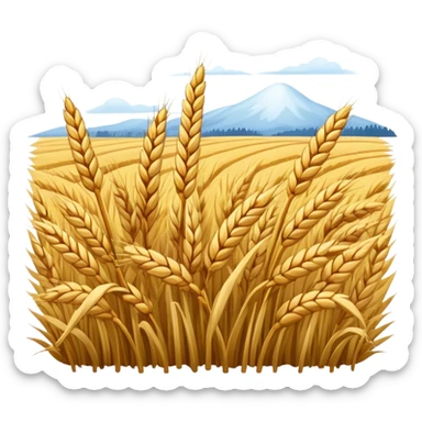 winter rye  sticker