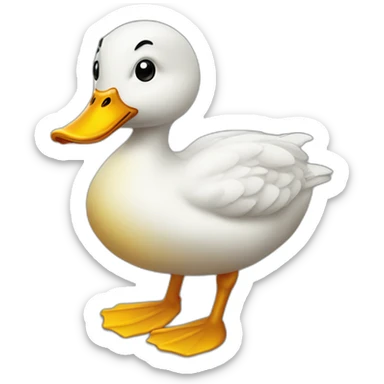 Duck  sticker