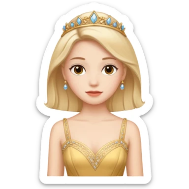 traje de gala primer plano  sticker