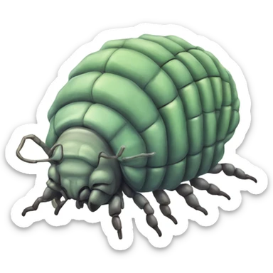 Isopod Marijuana sticker