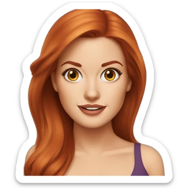 Isla Fisher sticker