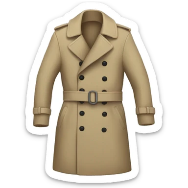 Trenchcoat sticker