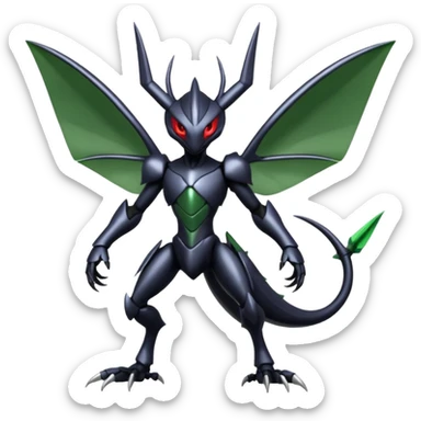 Scizor-Scyther-Darkrai-Fusion sticker