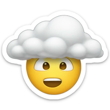 cloud who is also a reporter sticker