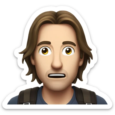 shocked matt mercer sticker