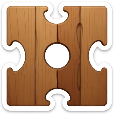 puzzle not fitting in a hole sticker