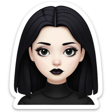Goth Girl sticker