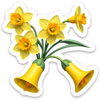 Daffodils sticker