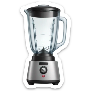 A blender that's shaking sticker