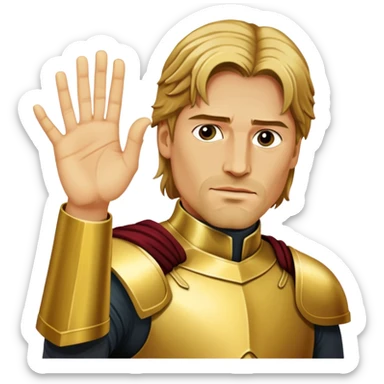 Jaime Lannister from game of thrones sticker