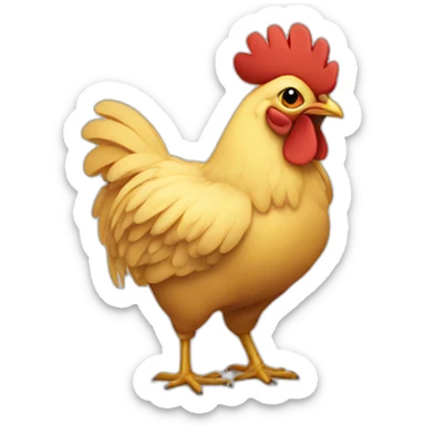 pollo sticker