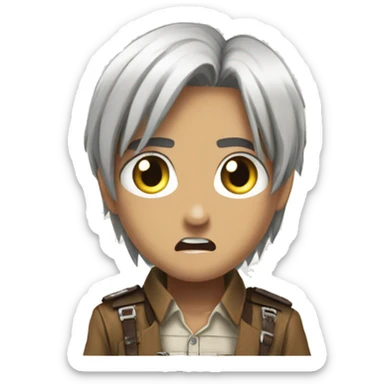 Livaï frm attack on titan sticker