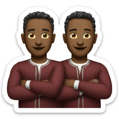 two-headed elon, conjoined twins sticker