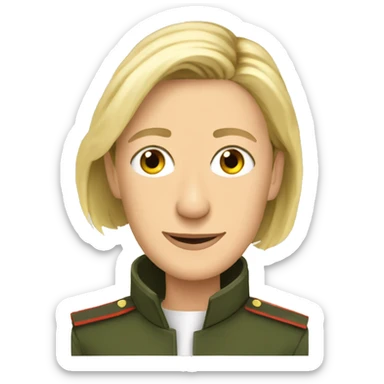 Marine Lepen sticker