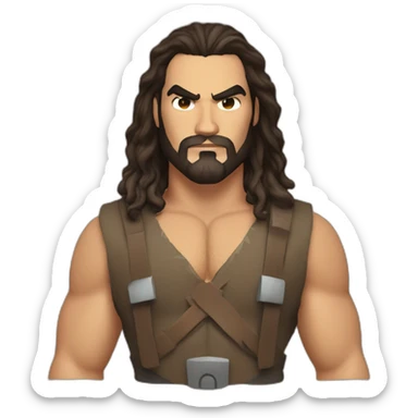 jason mamoa serious sticker