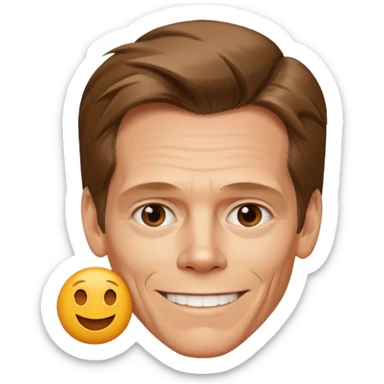 KEVIN BACON FROM FOOTLOOSE COOL FACE EMOJI sticker