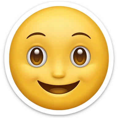 Emoji qui regarde de côté sticker