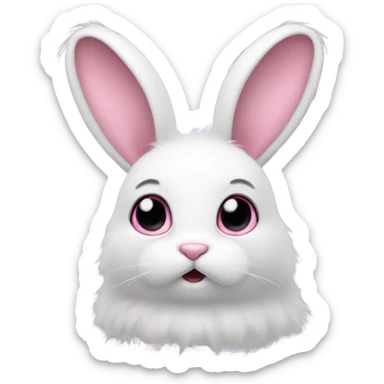 Cute Japanese bunny sticker