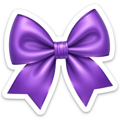 purple bow png form  sticker