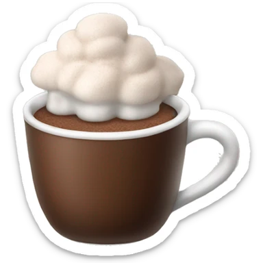 hot cocoa  sticker