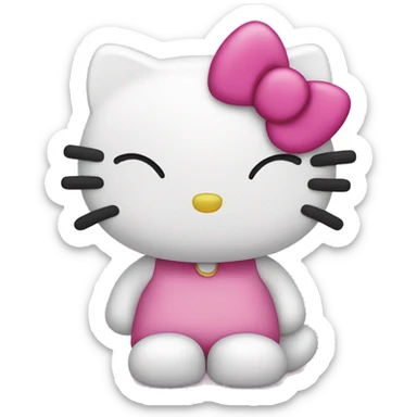 Hello kitty sticker
