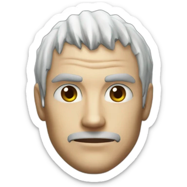 Nero from devil may cry sticker