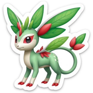 Meloetta-Shaymin-Flygon-Pokémon-Fakémon-creature sticker