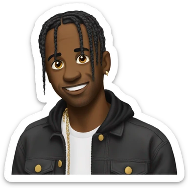 travis scott sticker