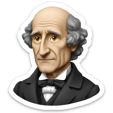 john stuart mill sticker